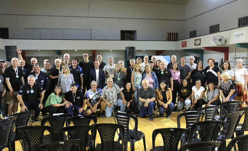 Morteros recibió a veteranos de Malvinas en un encuentro deportivo nacional