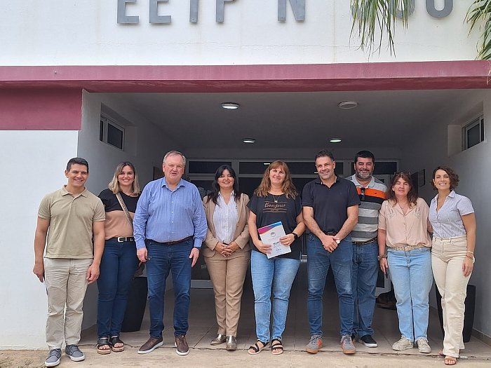 Suardi: La Escuela Técnica Nº 500 incorporará nuevas computadoras con un aporte provincial