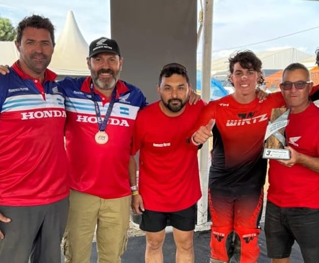 Gran actuación de Felipe Quirno Costa con el equipo de Marengo Motos en Bariloche