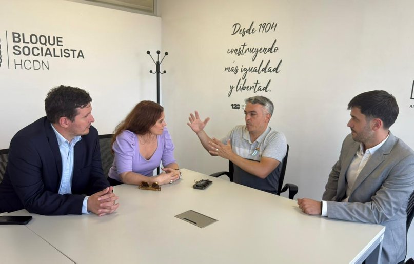 Concejales y diputada de Suardi gestionan soluciones por la crisis de la láctea Verónica