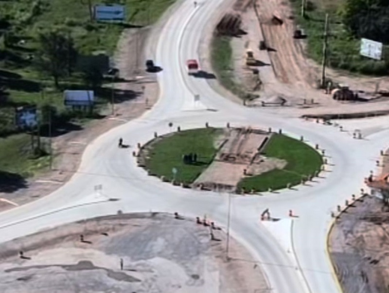 Habilitan parcialmente la rotonda en rutas 1 y 17: piden circular con precaución