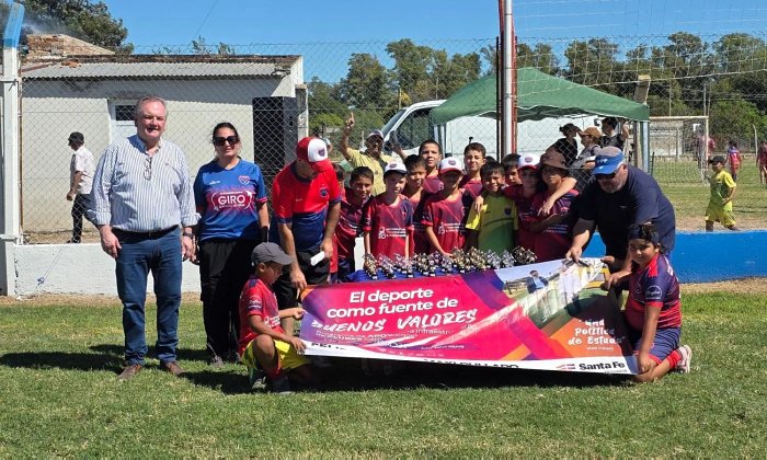 Encuentro Departamental de Fútbol Infantil reunió a más de 400 niños en Las Palmeras
