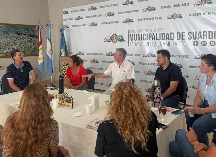 Instituciones de Suardi coordinan acciones frente a los consumos problemáticos