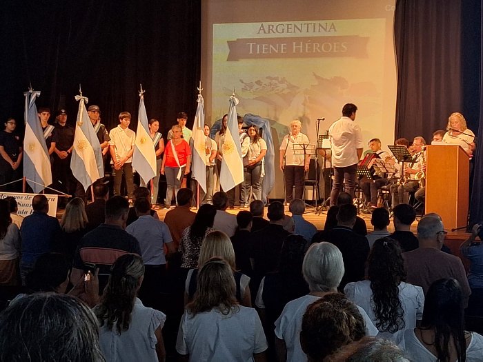 Homenaje en Suardi por el Día del Veterano y de los Caídos en Malvinas