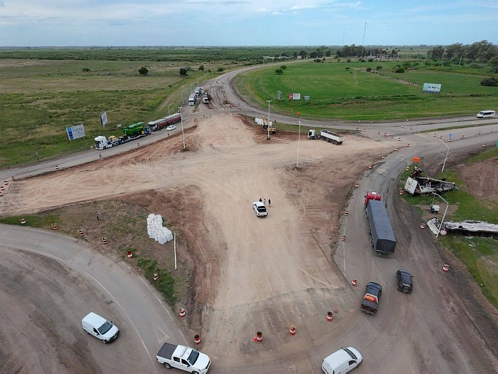 La Provincia avanza con una obra vial estratégica en Arrufó