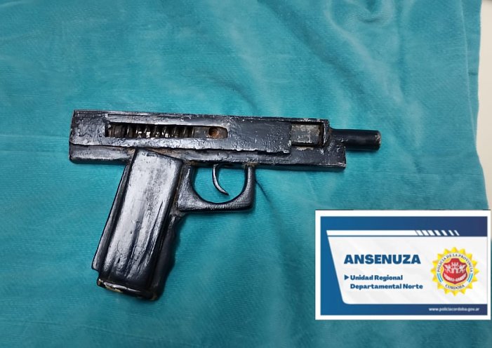 Operativo policial en La Paquita: Un detenido y un arma incautada