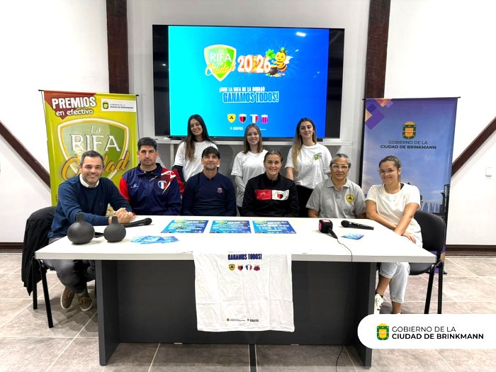 Brinkmann: La Rifa de la Ciudad 2026 ya está en la calle 