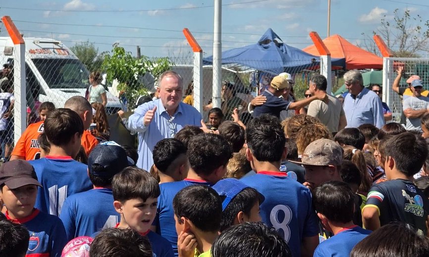 Curupaity fue sede de una nueva fecha del Torneo Departamental de Fútbol Infantil