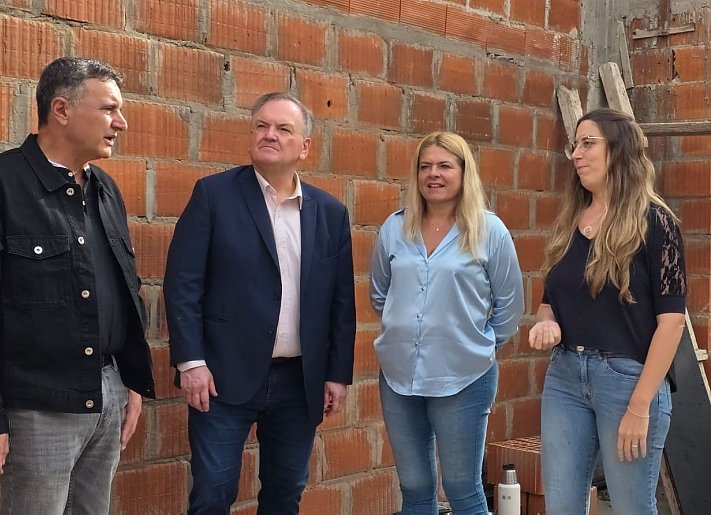 Michlig destacó la inversión en Ceres y fortaleció el apoyo a la gestión local