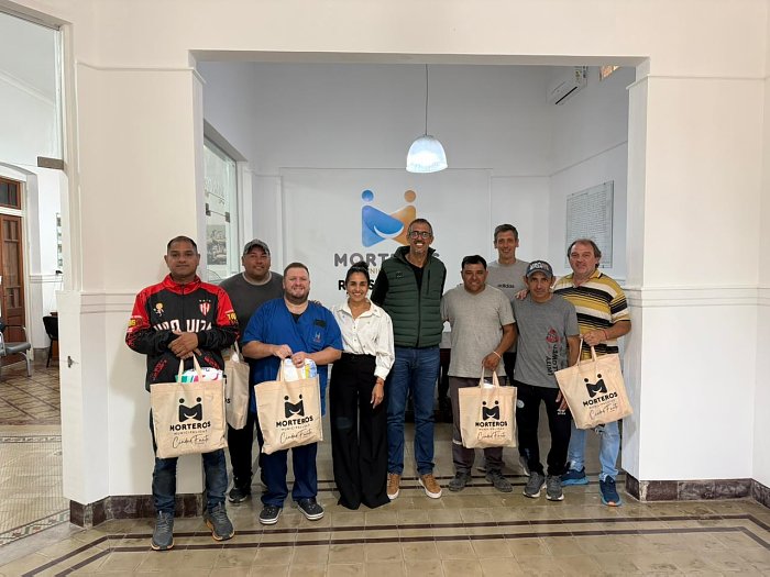 Clubes de inferiores recibieron botiquines y respaldo municipal en Morteros