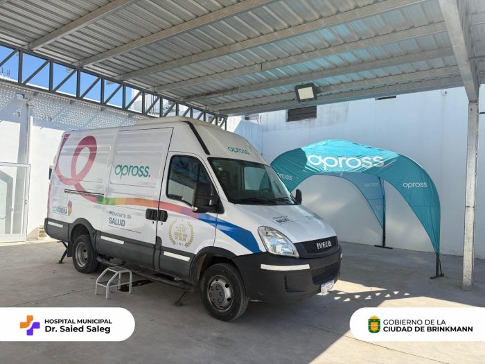 Finalizó en Brinkmann la atención del mamógrafo móvil con 300 estudios realizados