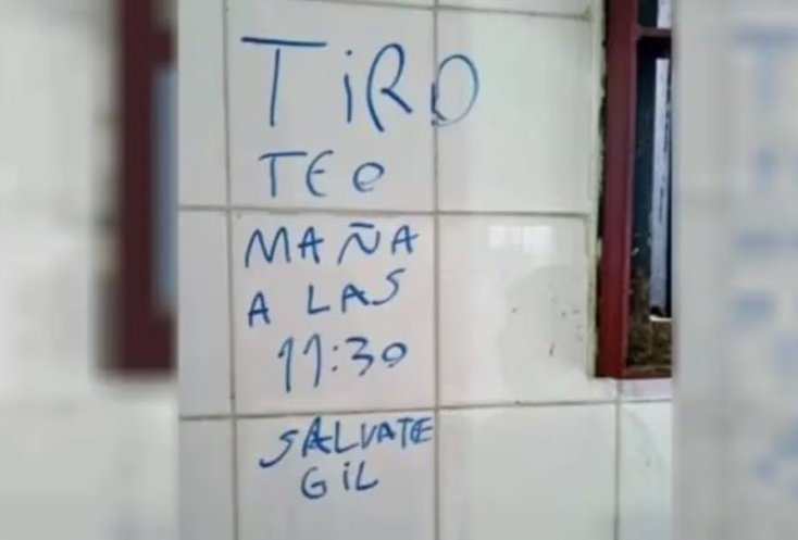 Allanamiento positivo en Freyre por amenazas en un establecimiento educativo