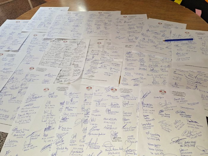 Indignación y movilización en Suardi: juntan más de 1100 firmas tras el robo en una escuela