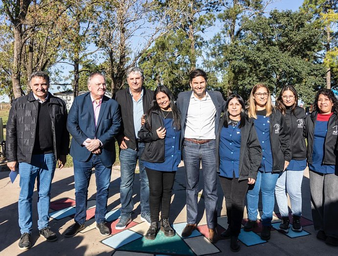 Pullaro recorrió el departamento San Cristóbal: 