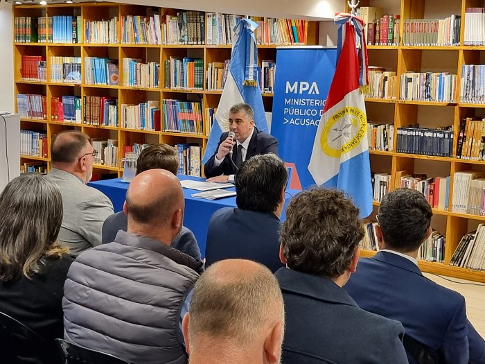 El Fiscal Regional Carlos Vottero presentó su Informe de gestión con eje en la resolución de homicidios y el microtráfico
