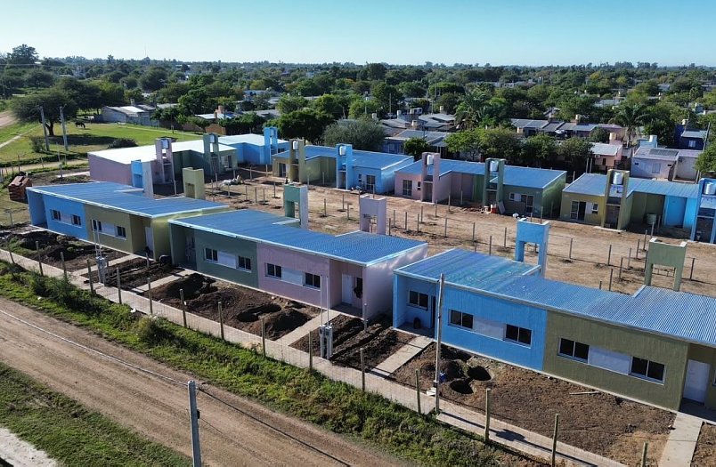 Casa propia: sortean 20 viviendas en Ceres
