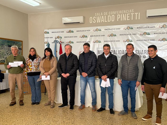 Suardi recibió más de $69 millones para obras, instituciones y eventos
