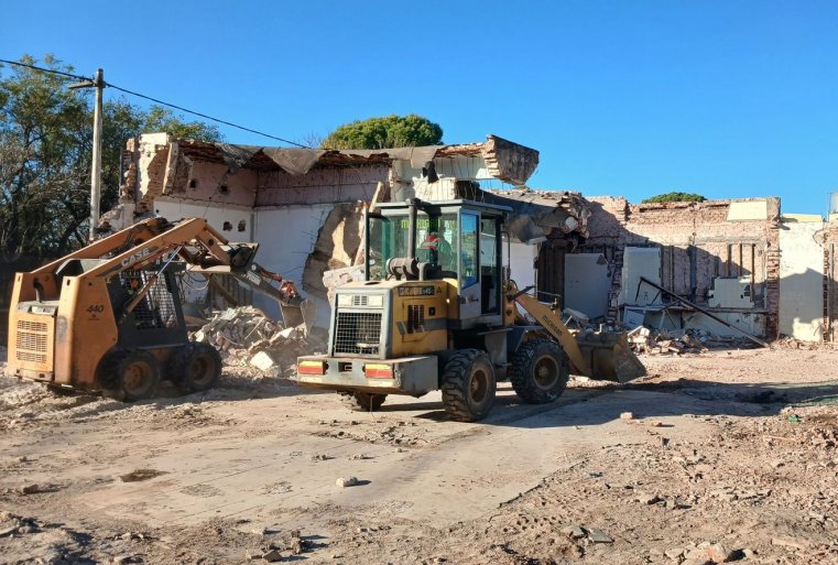 Avanza la construcción del nuevo edificio del Profesorado Nº 26 de Ceres 