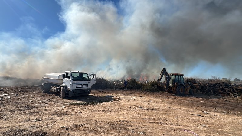La Municipalidad de Morteros denunció que el incendio en el basural habría sido intencional