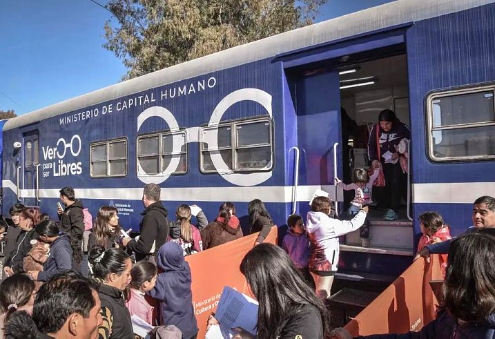 El Tren de Capital Humano llegará a San Cristóbal con servicios gratuitos de salud y asistencia