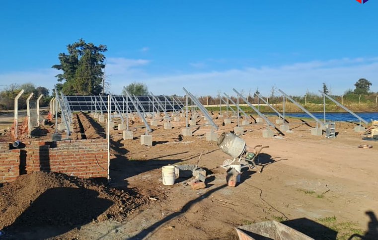 Brinkmann: La Cooperativa construye el primer Parque Solar Comunitario para abastecer la planta de efluentes