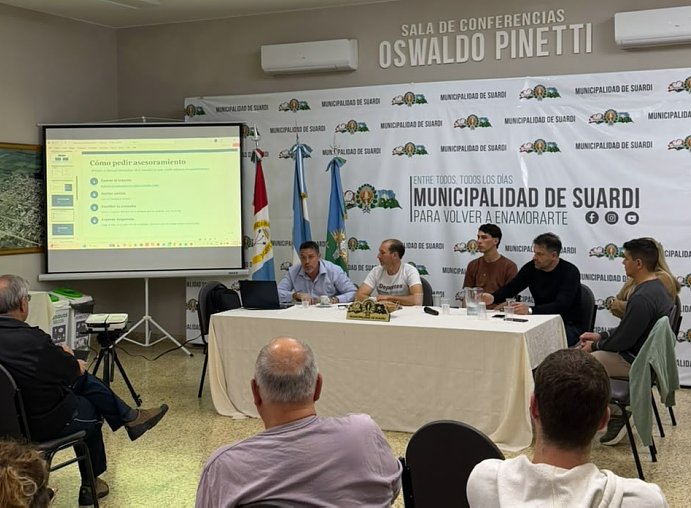 Suardi capacitó a instituciones sobre regularización y personería jurídica