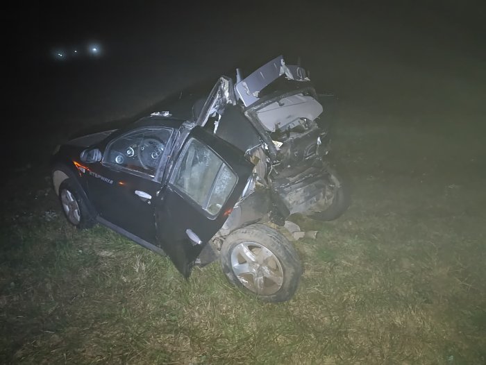 Un automovilista fue derivado a Rafaela tras un choque con un camión en la Ruta 34