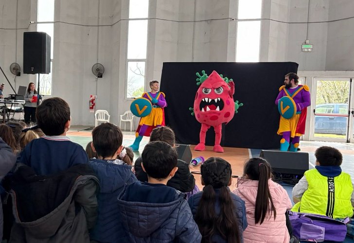 Ceres fue sede de una nueva jornada de la campaña Vax Team para reforzar la vacunación infantil