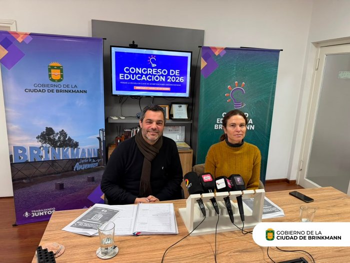 Brinkmann se prepara para una nueva edición del Congreso de Educación