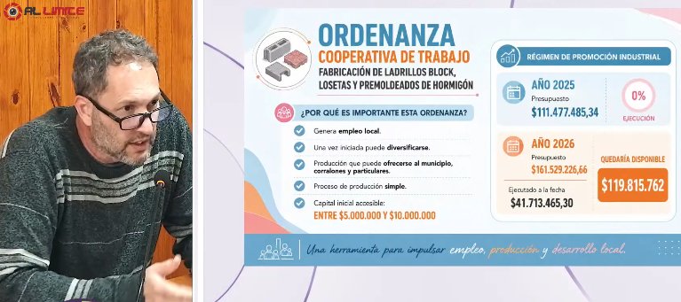 El Concejo ratificó el proyecto para crear una cooperativa de trabajo en Suardi