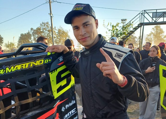 Martino volvió a ganar en el Midgets del Litoral