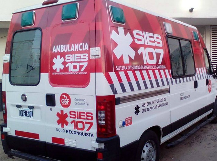 Ceres: Un joven resultó herido tras una riña callejera y fue trasladado en código rojo
