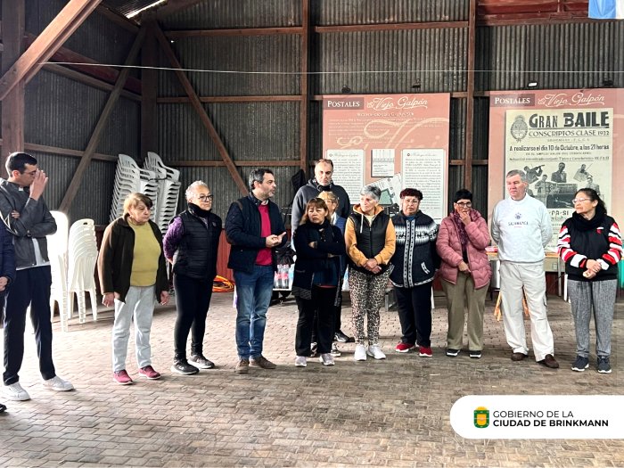 Brinkmann recibió una nueva jornada de “Memorias que Viajan”