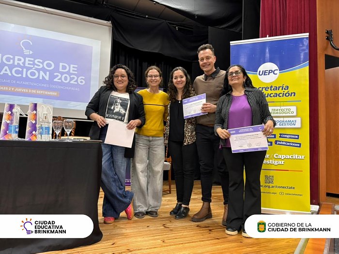 Más de 180 personas participaron del Congreso de Educación en Brinkmann
