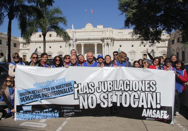 AMSAFE lanzó un petitorio provincial para exigir la derogación de la reforma previsional