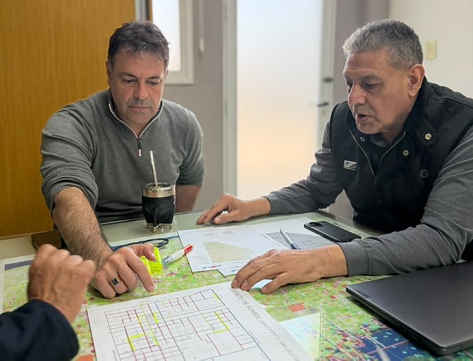 Suardi y Monte Oscuridad coordinan acciones por caminos rurales y prevención ante El Niño