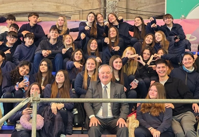 Michlig destacó la participación de estudiantes santafesinos en los Juegos Suramericanos