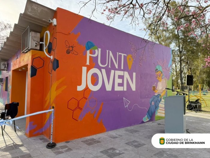 Brinkmann inauguró el Punto Joven para estudiantes de la ciudad