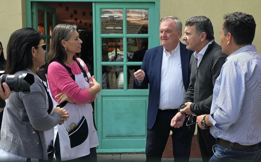 Michlig y González entregaron aportes a instituciones de Moisés Ville