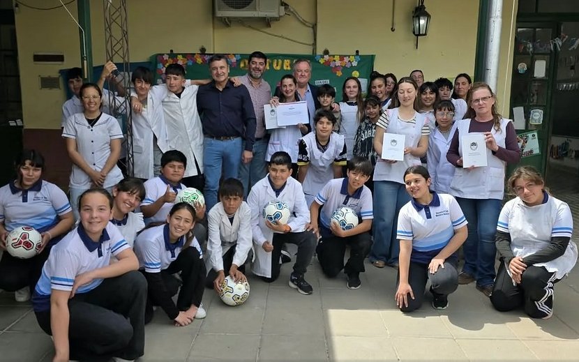 Soledad: la Escuela N° 515 recibió un aporte de más de $20 millones para mejorar su edificio