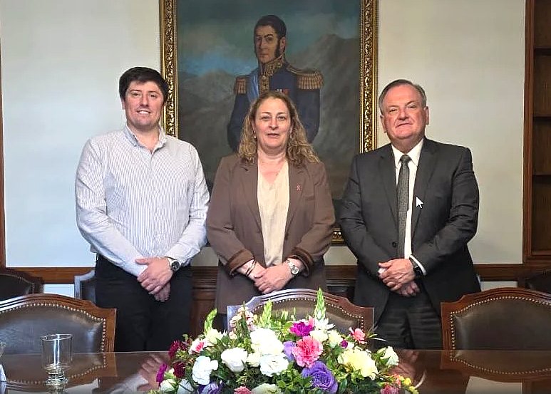 Michlig y Ciancio analizaron obras y programas de salud para el departamento San Cristóbal