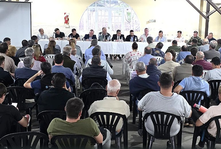 San Cristóbal fue sede de una reunión provincial sobre seguridad rural