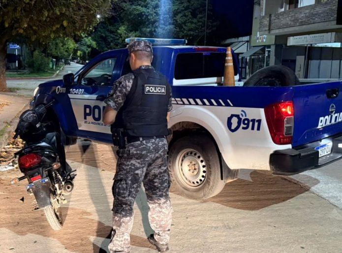 Policía de Morteros recuperó una moto robada
