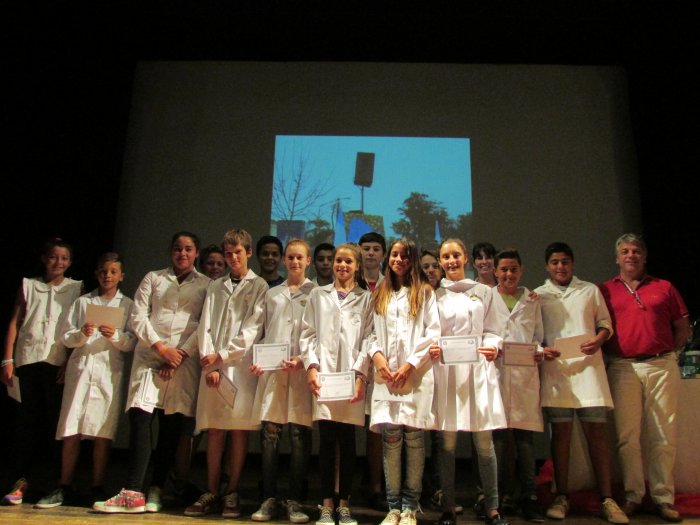 Destacaron a alumnos que participaron en Olimpíadas estudiantiles
