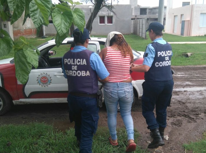 Detuvieron a la joven que agredió a una mujer policía en Morteros
