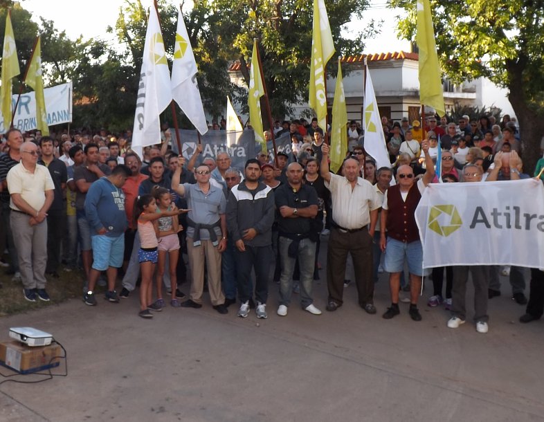 Brinkmann se movilizó para evitar el cierre de la planta SanCor