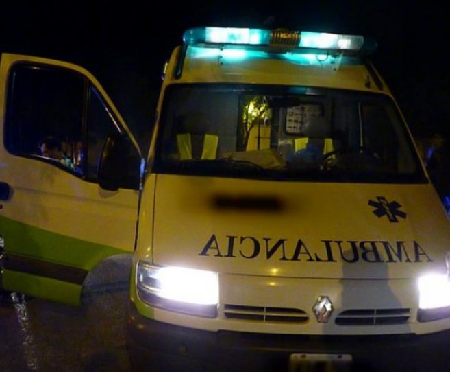 Motociclista lesionado en un accidente en Brinkmann