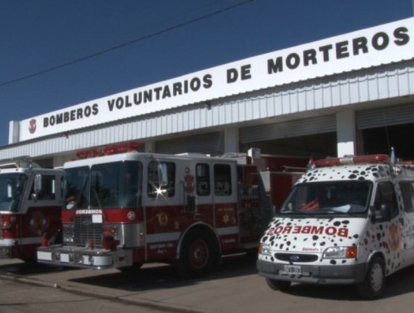 Morteros: incendio en Gomería Rivarossa