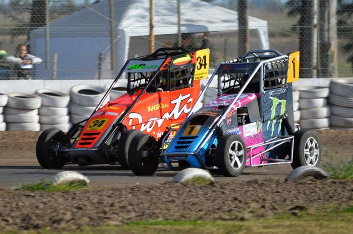 Se corre el Nacional de Midgets en Vila
