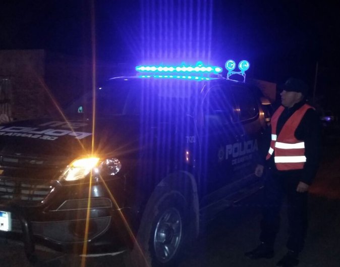 Motociclistas lesionados en un accidente en Capivara